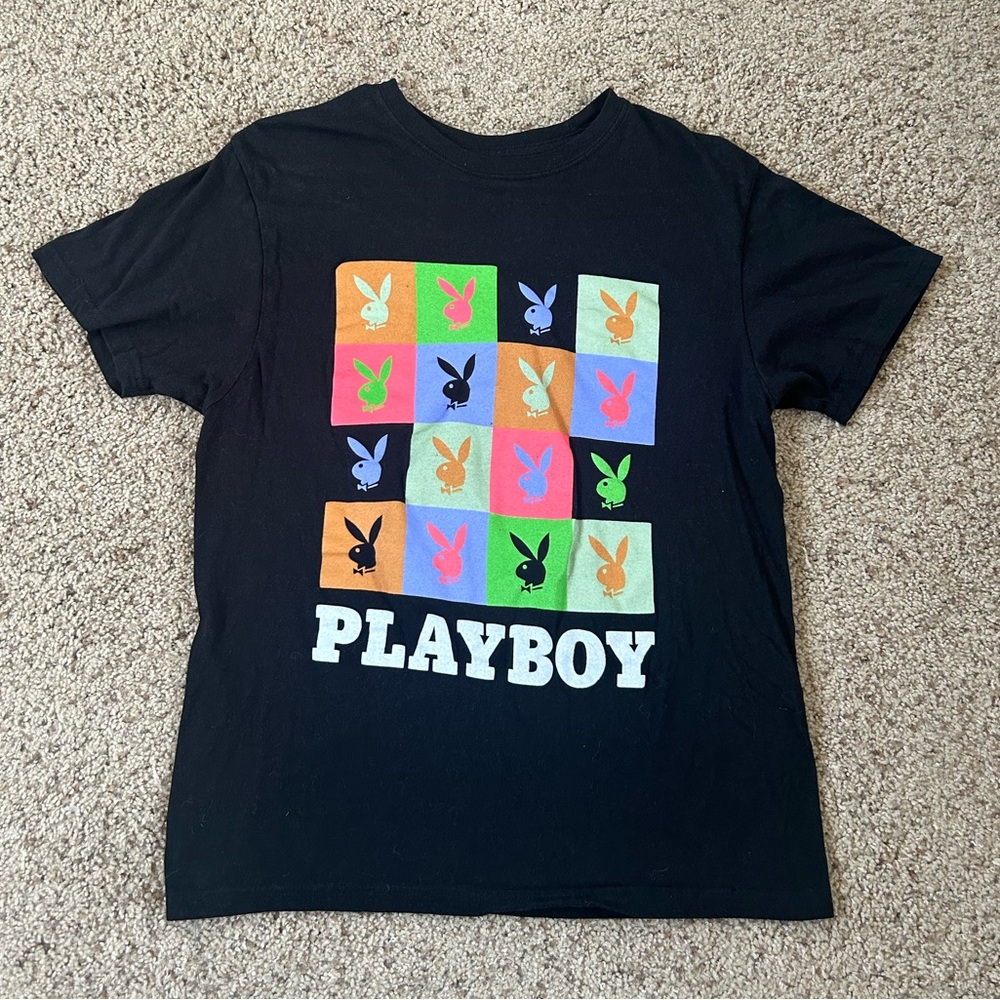 Playboy Grid Graphic Tee